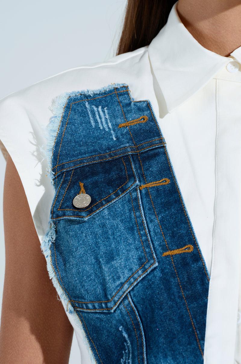 JAYDA BUTTON UP SHIRT Product Image