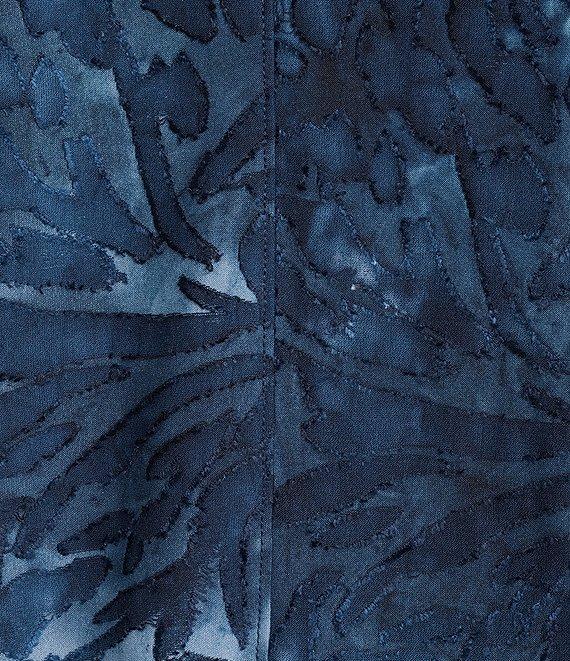 Westbound Plus Size Notch Collar 3/4 Sleeve Printed Blouse Product Image