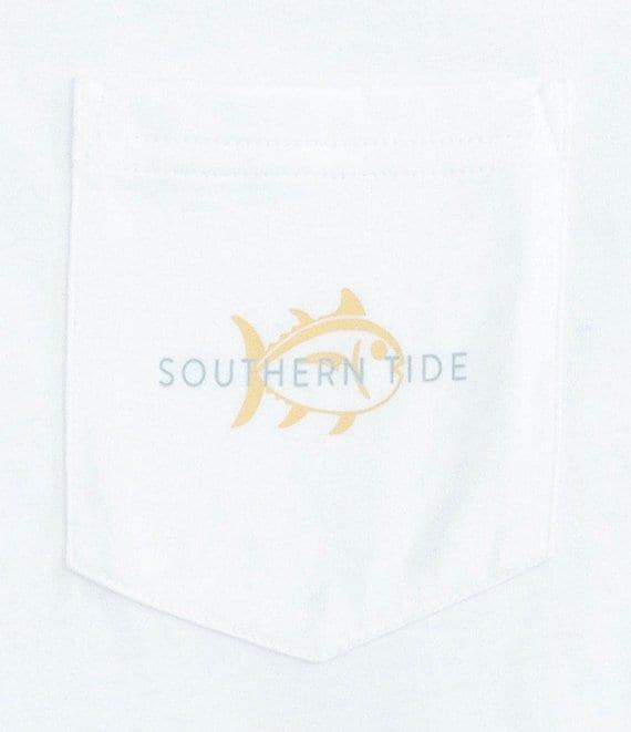 Southern Tide Sunset Split Short Sleeve T-Shirt Product Image