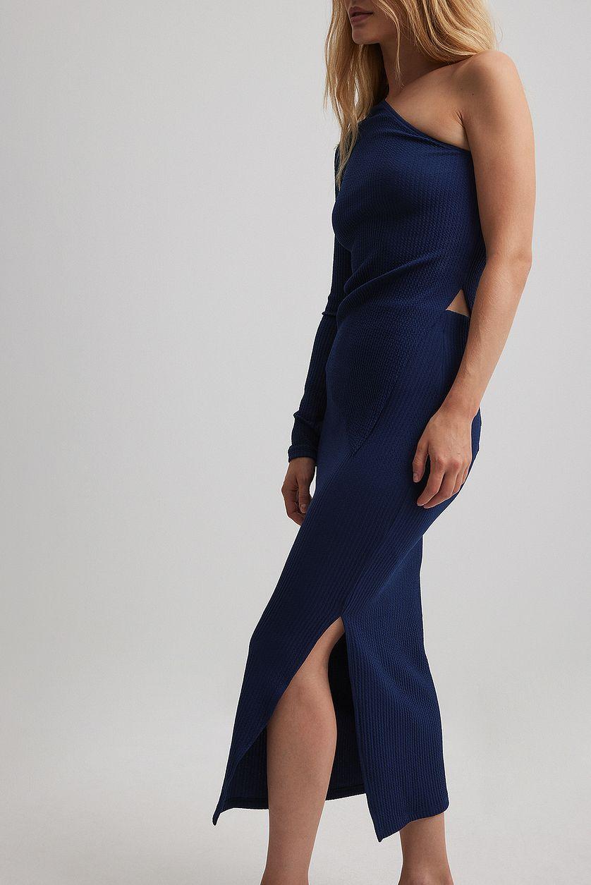 Mid Waist Midi Skirt Product Image