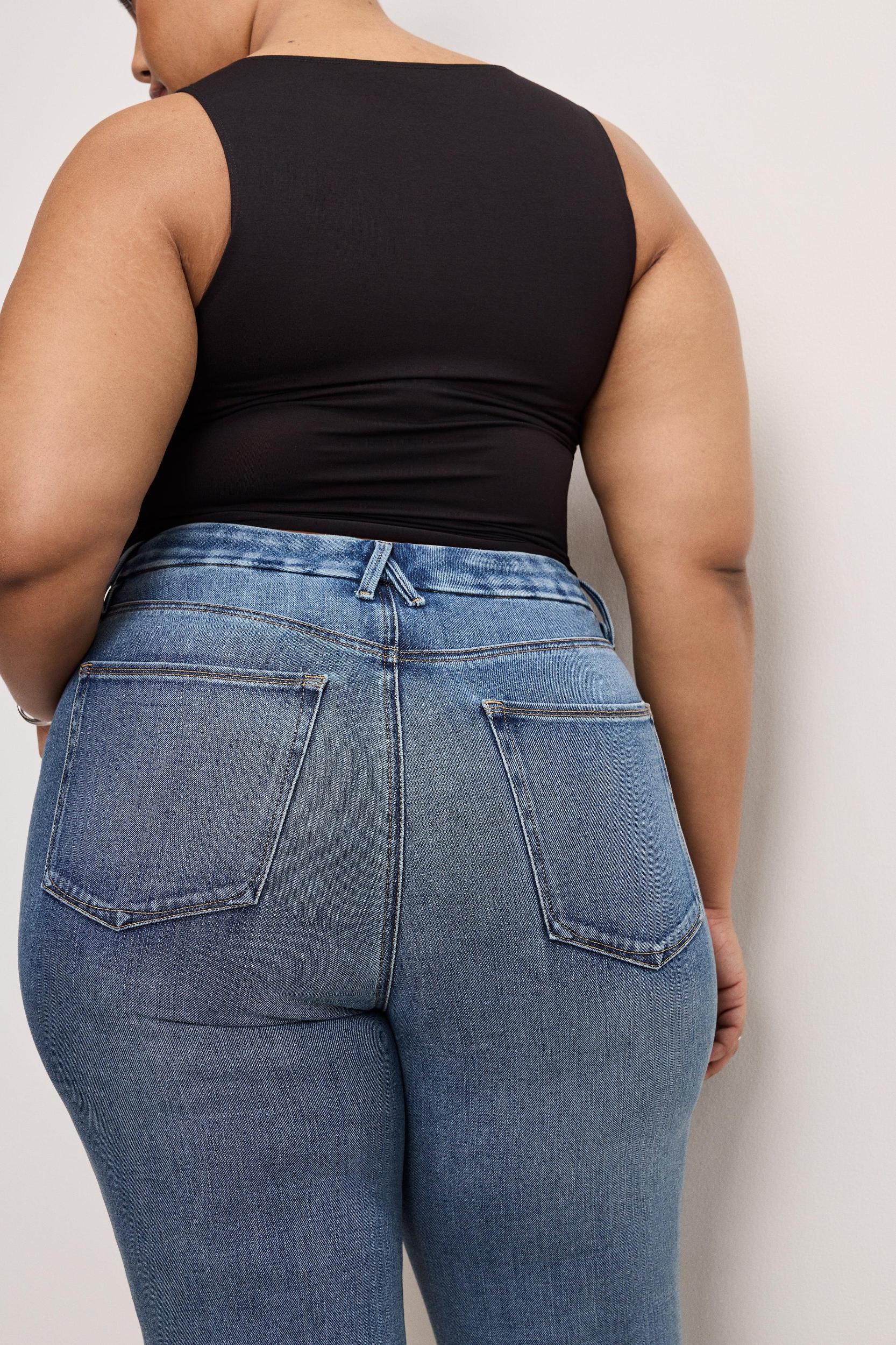 SOFT TECH GOOD LEGS STRAIGHT JEANS | INDIGO855 Product Image