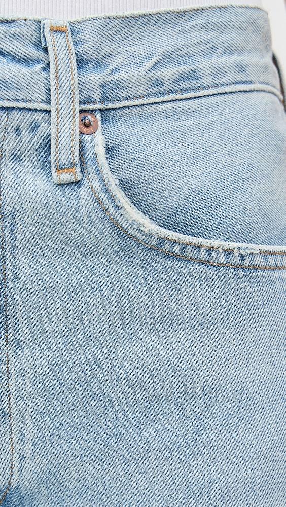 AGOLDE 90's Crop: Mid Rise Loose Straight Jeans | Shopbop Product Image