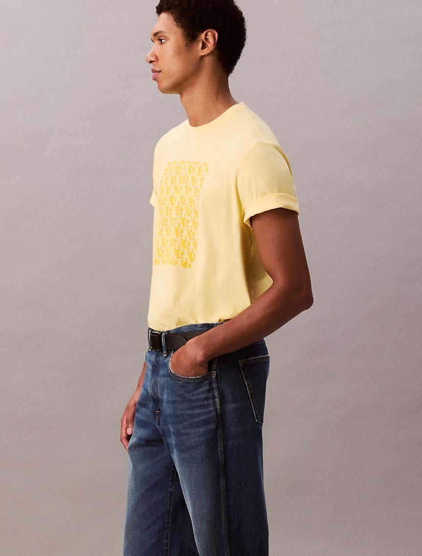 Monogram Logo Textured Graphic Classic T-Shirt  Product Image