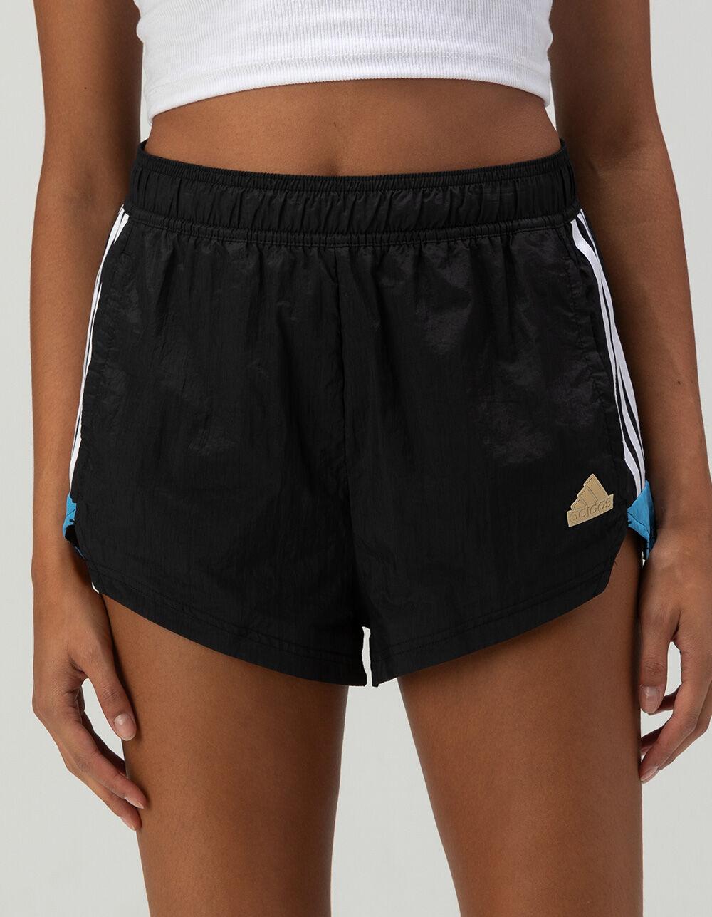 ADIDAS Tiro Cut 3-Stripes Womens Shorts - BLACK Product Image