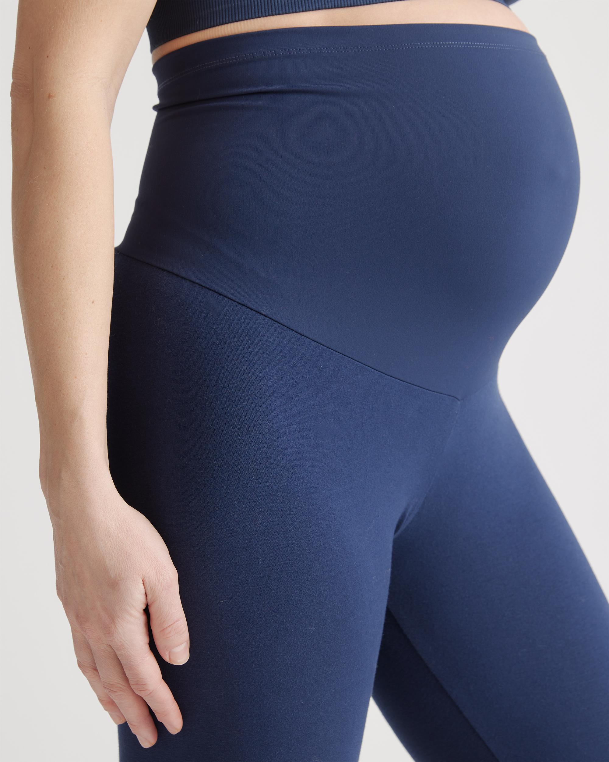 Quince | Women's Maternity & Postpartum Everyday Leggings Size XL, Organic Cotton Product Image