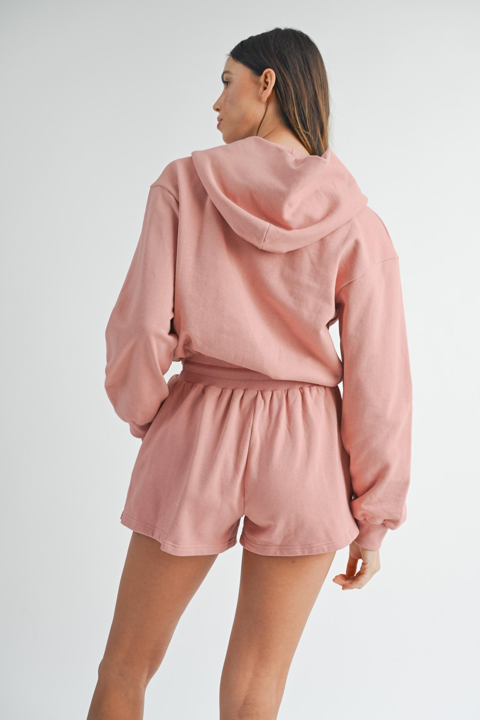 Cotton Hooded Romper Product Image