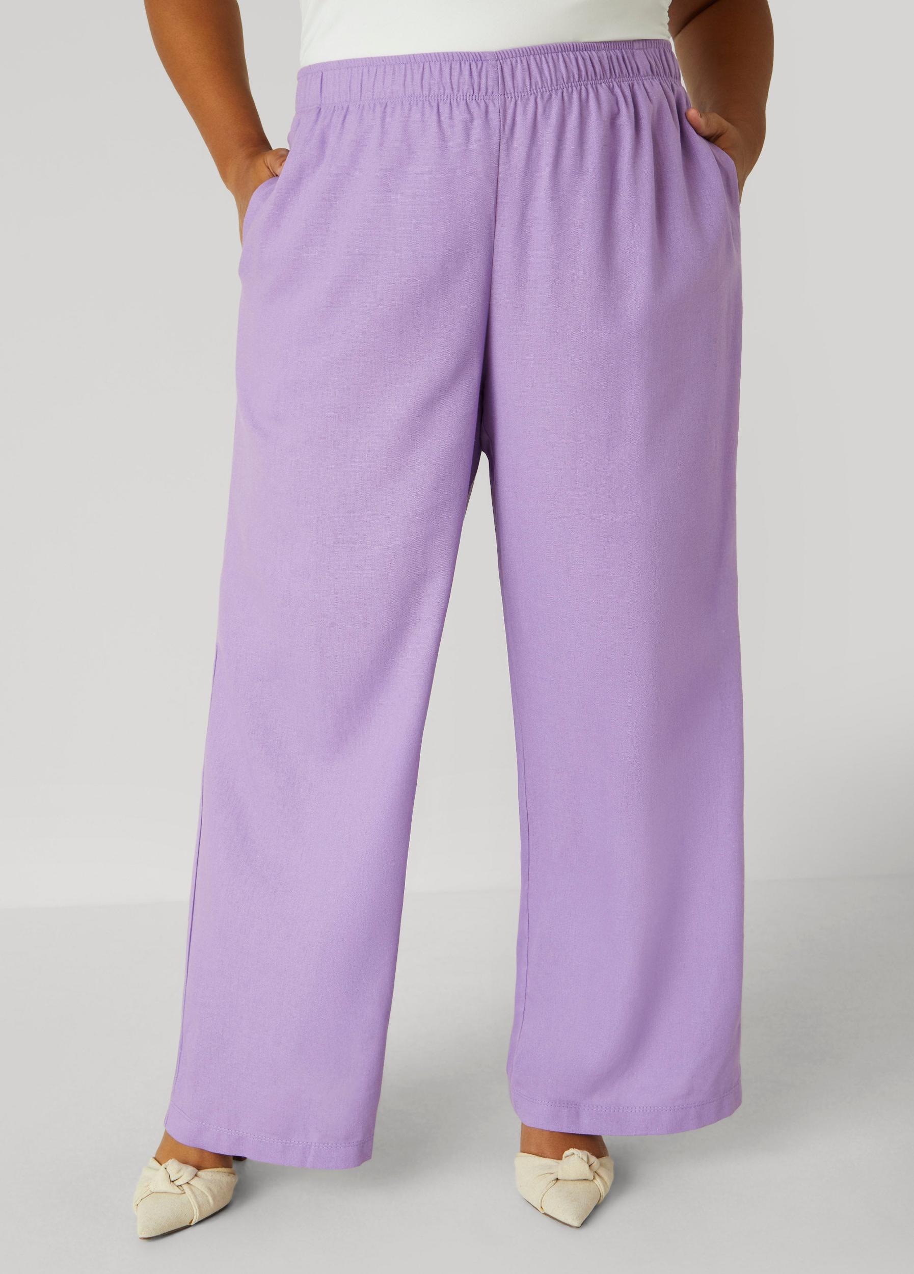 High Waist Wide Leg Pants Product Image