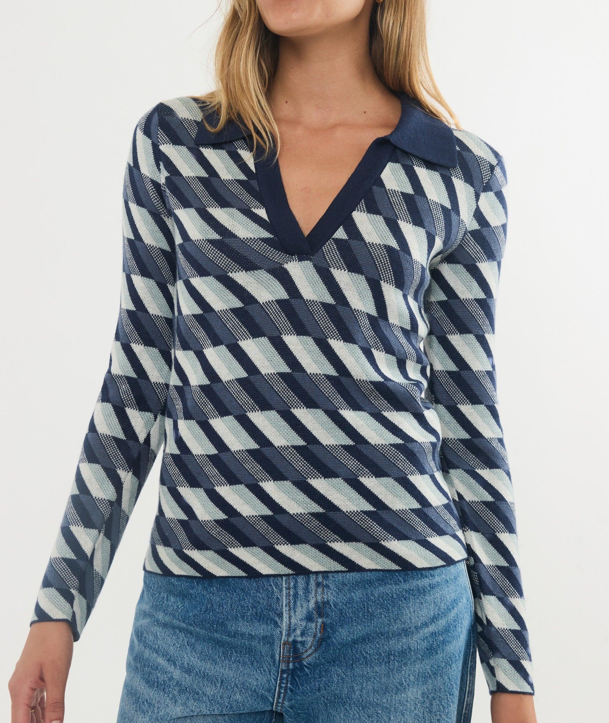 Morgan Sweater Polo Product Image