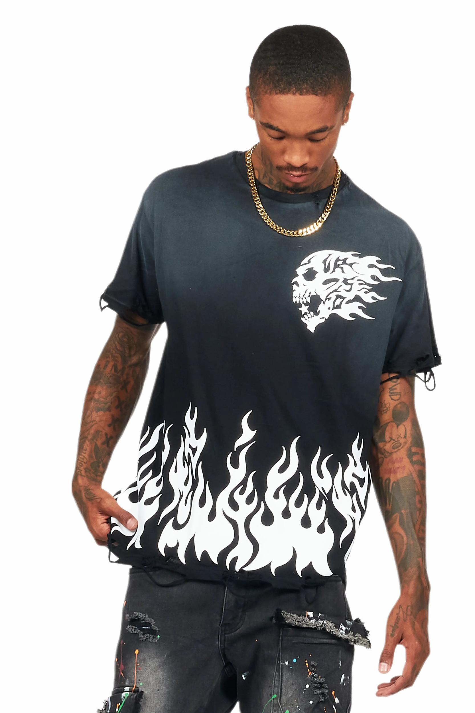 Arais Black Oversized T-Shirt Female Product Image