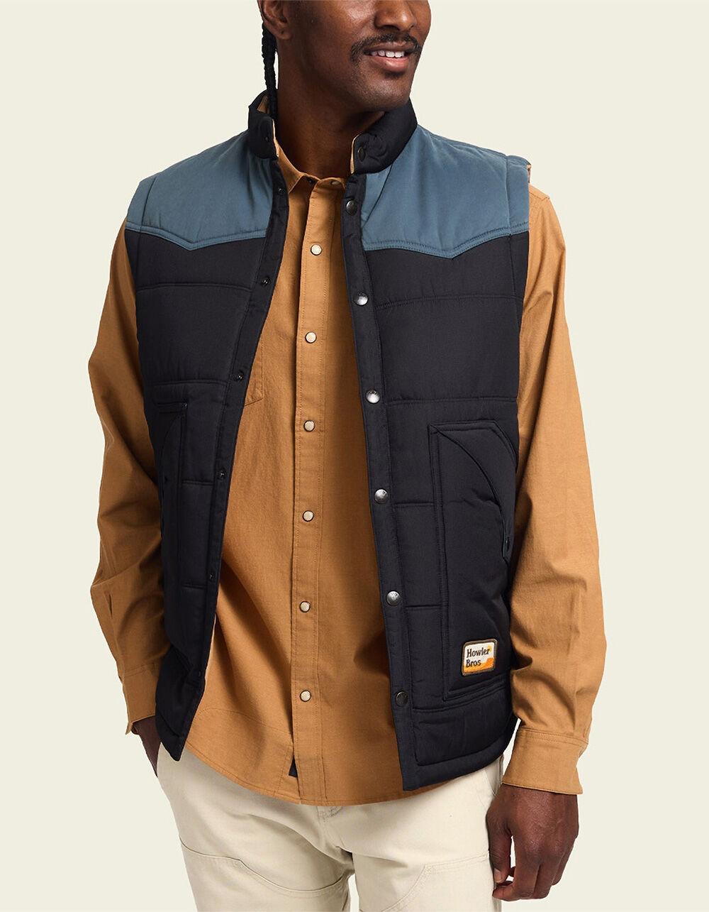 HOWLER BROTHERS Rounder Mens Vest - BURNT RED Product Image