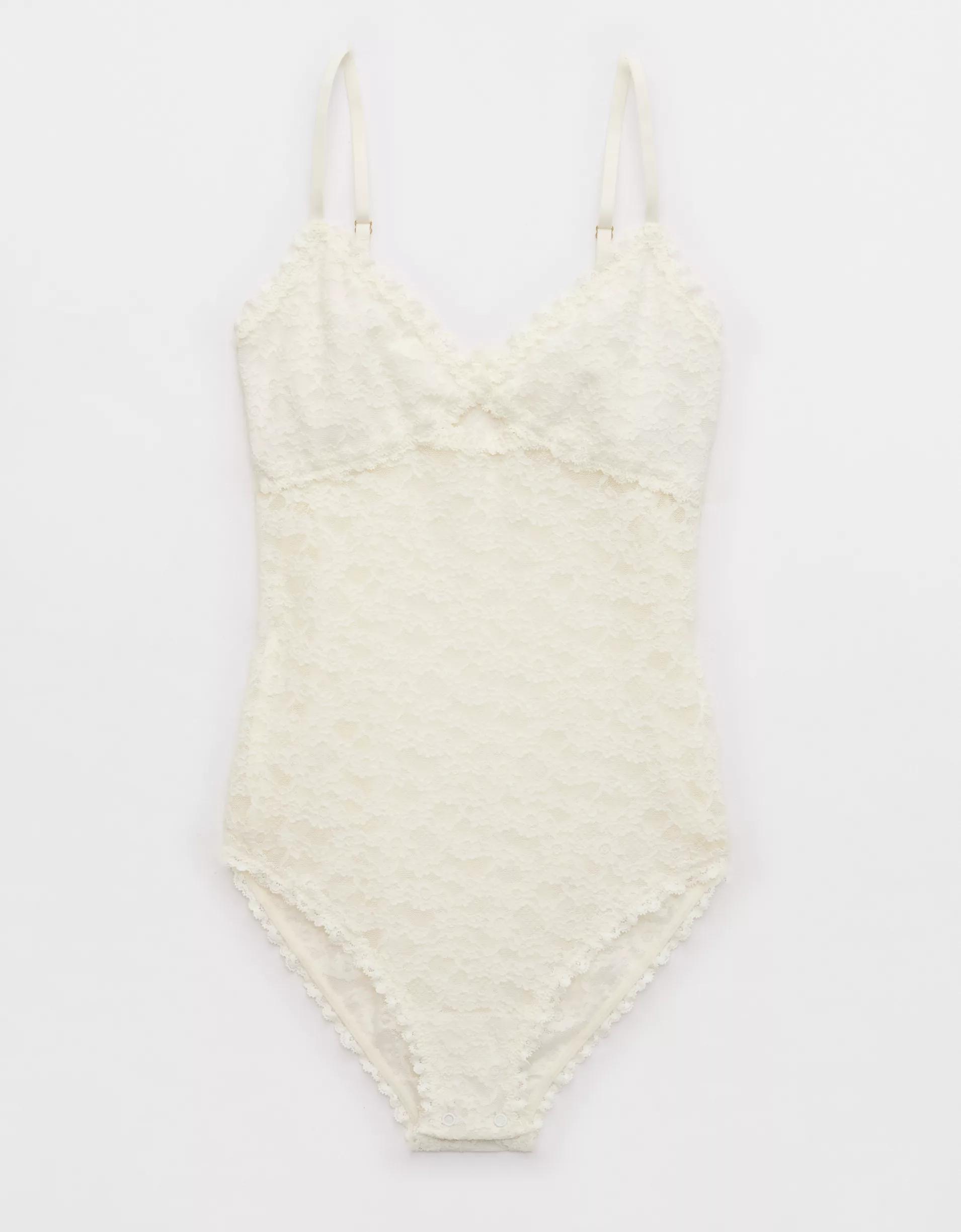 Show Off Vintage Lace Cut Out Bodysuit Product Image