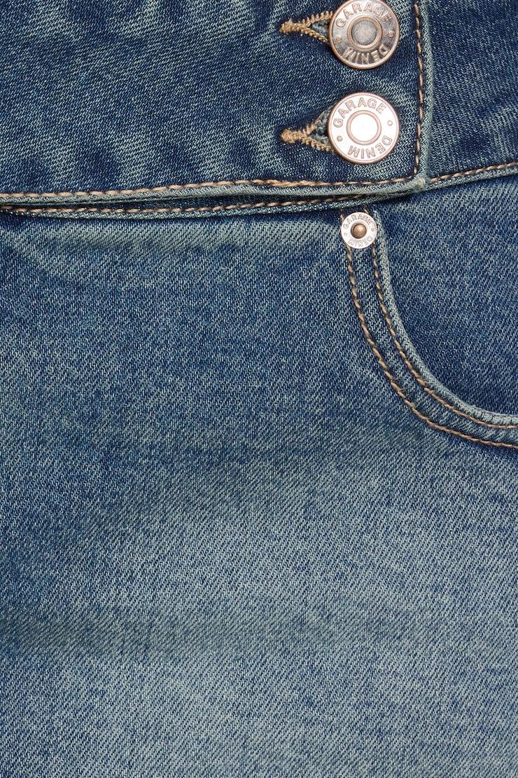 Denim Micro Skort Product Image