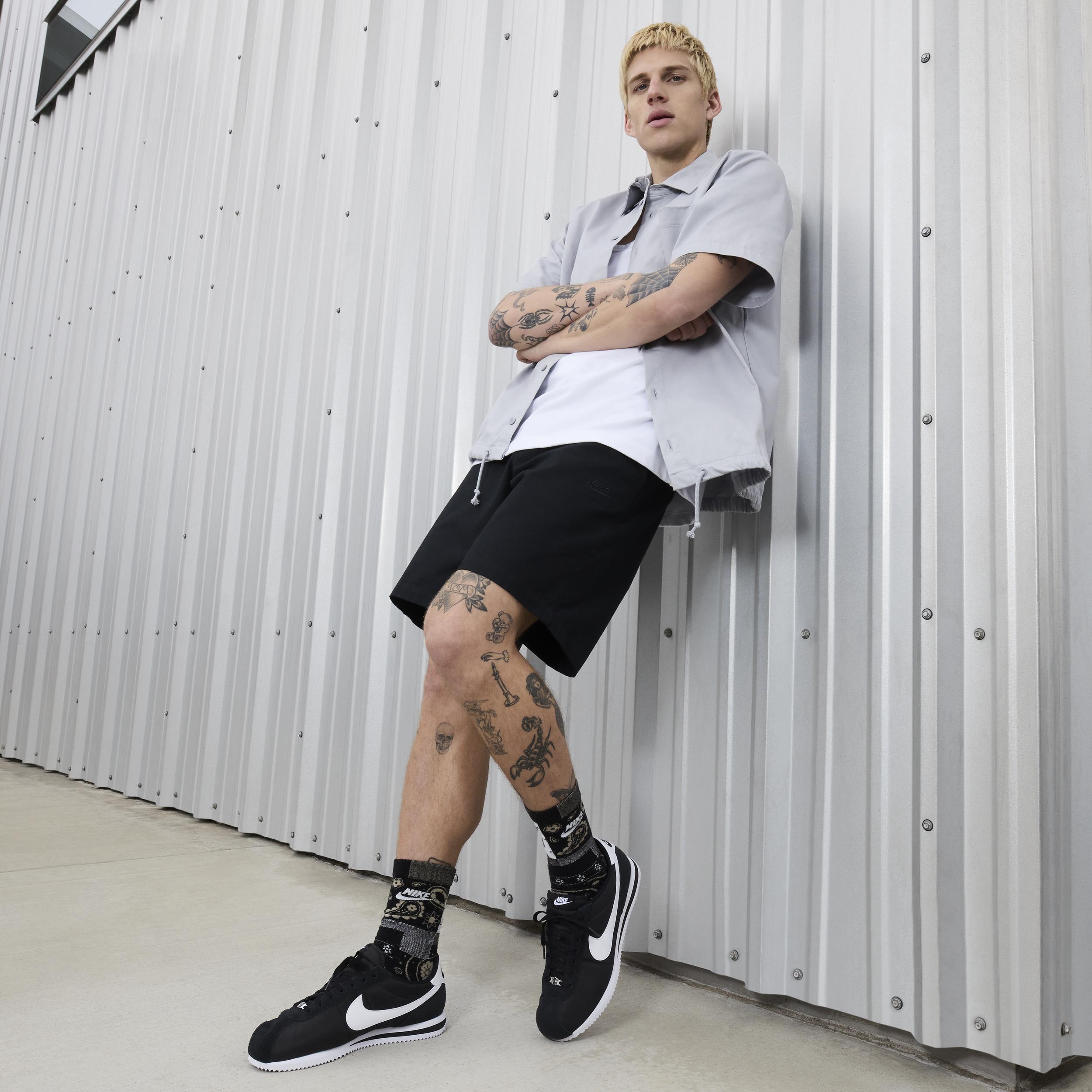 Nike Mens Cortez Textile Shoes | HF0263-001 Product Image