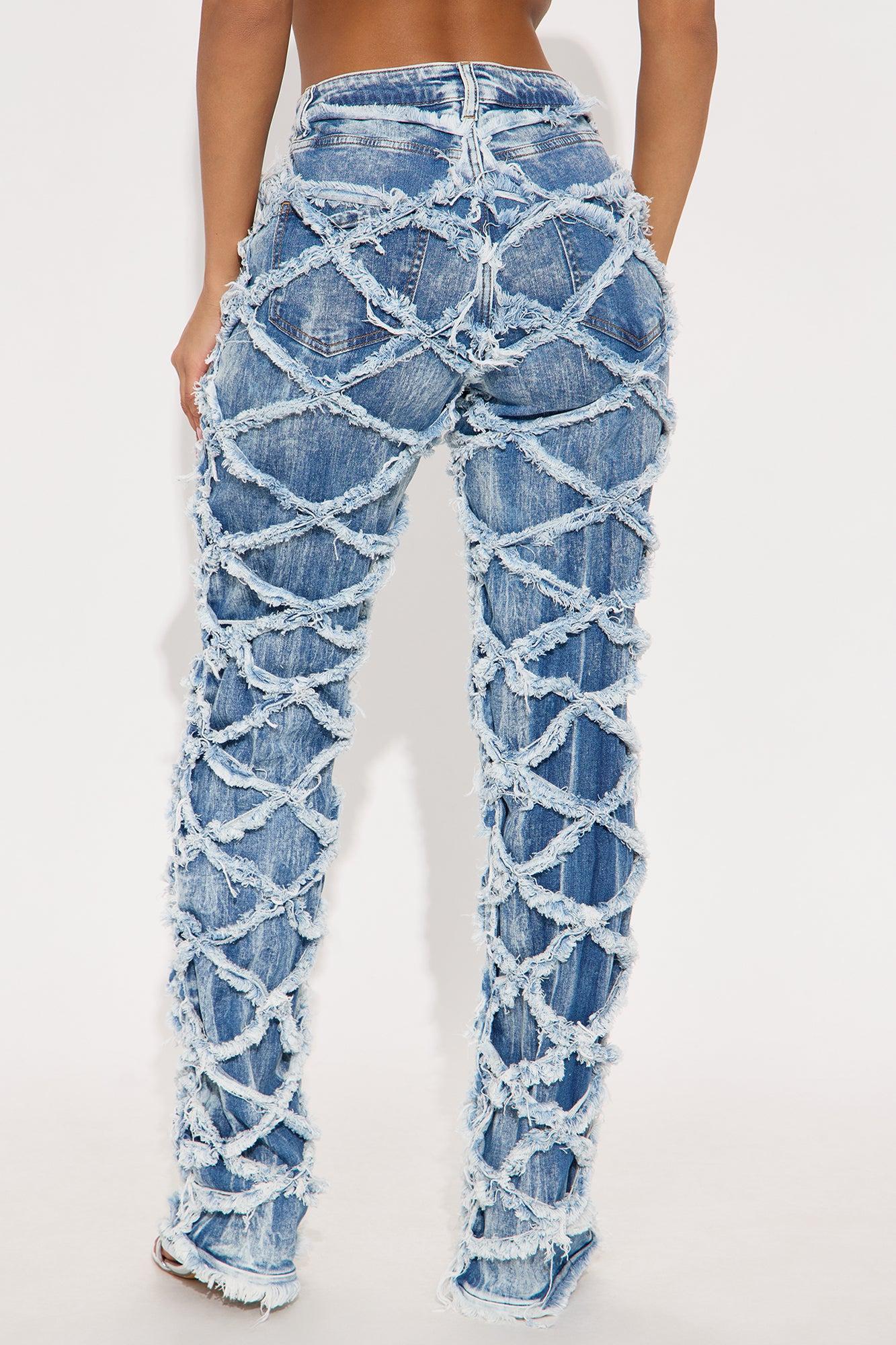 All Over Me Straight Leg Jeans - Medium Wash Female Product Image