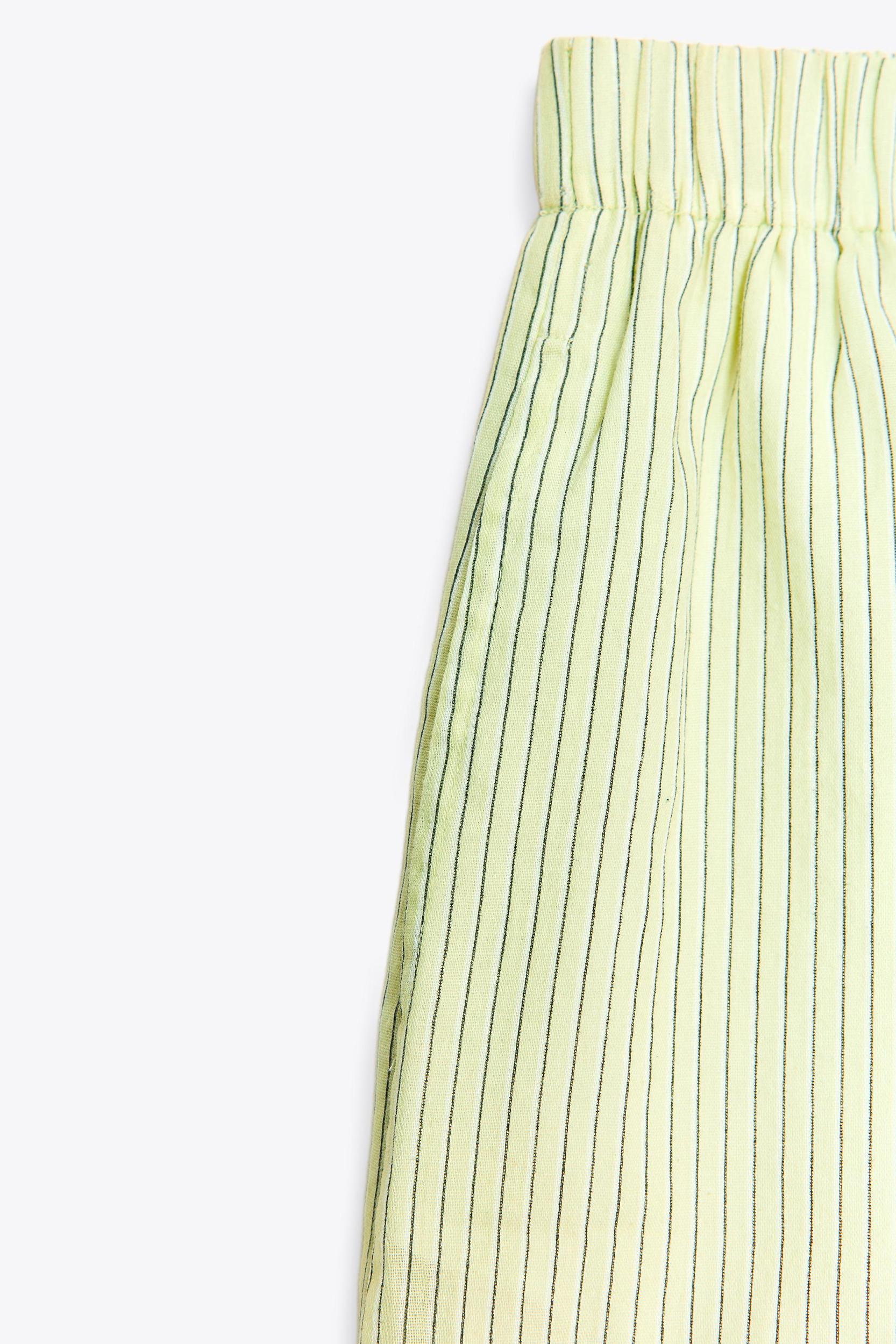 OVERSIZED STRIPED POPLIN SHIRT Product Image