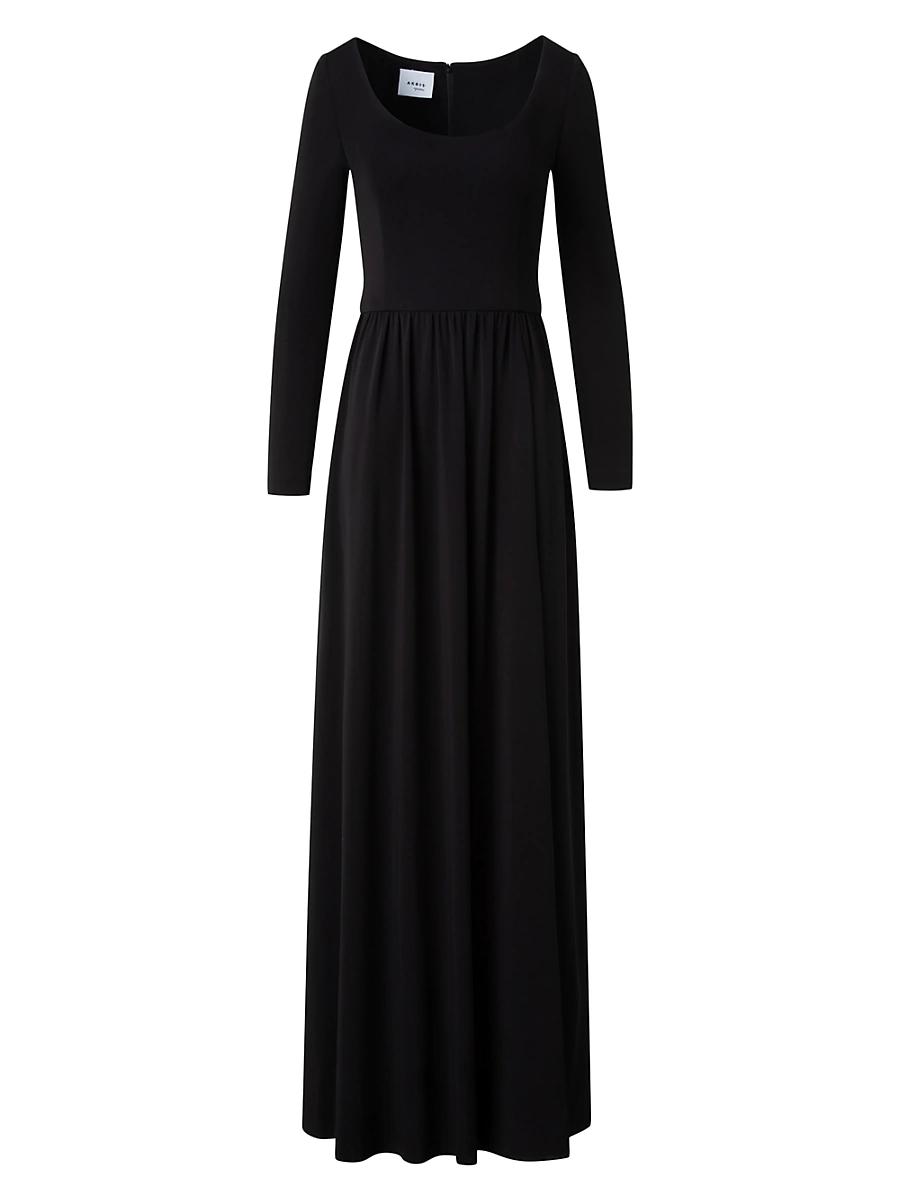 Womens Crepe Jersey Maxi Dress Product Image