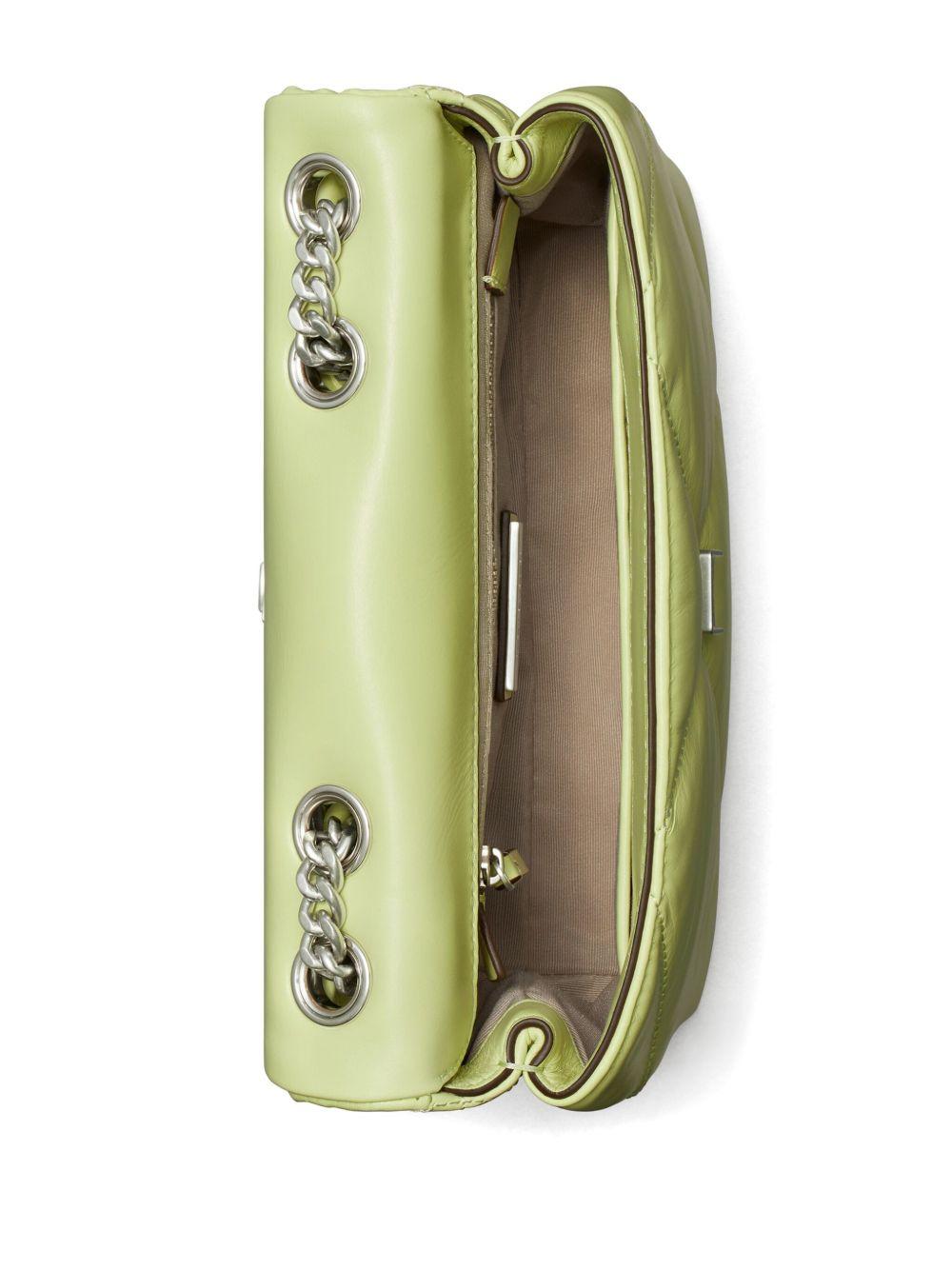 small Kira diamond-quilted convertible shoulder bag Product Image