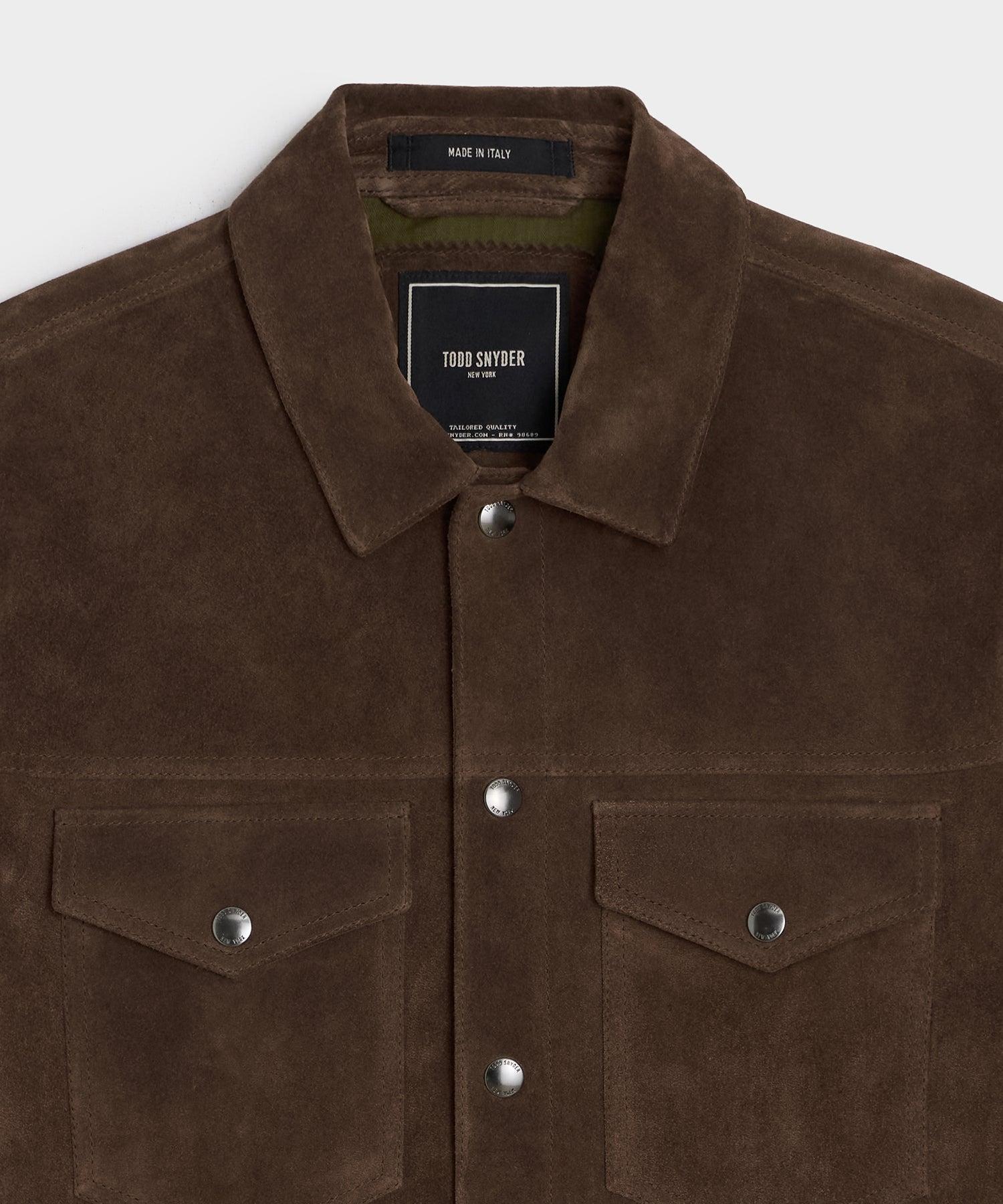 Italian Suede Dylan Jacket Product Image