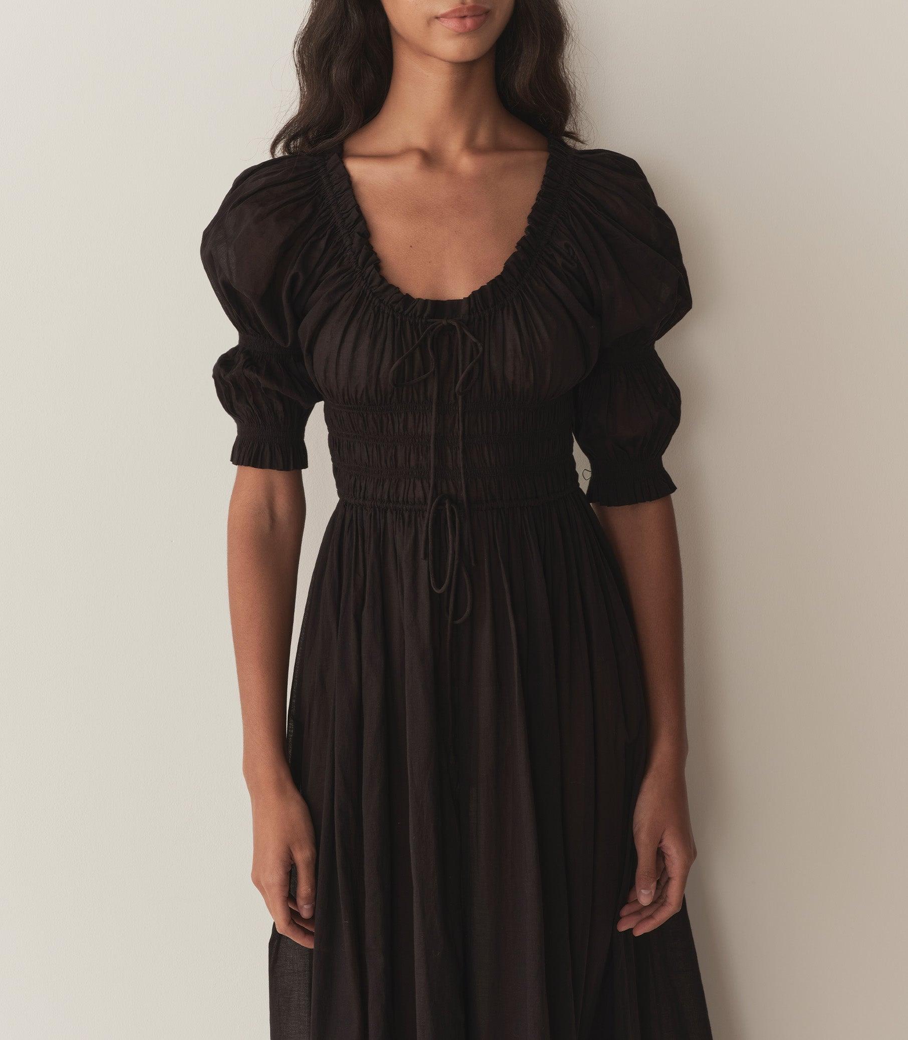 ISCHIA DRESS -- BLACK Product Image