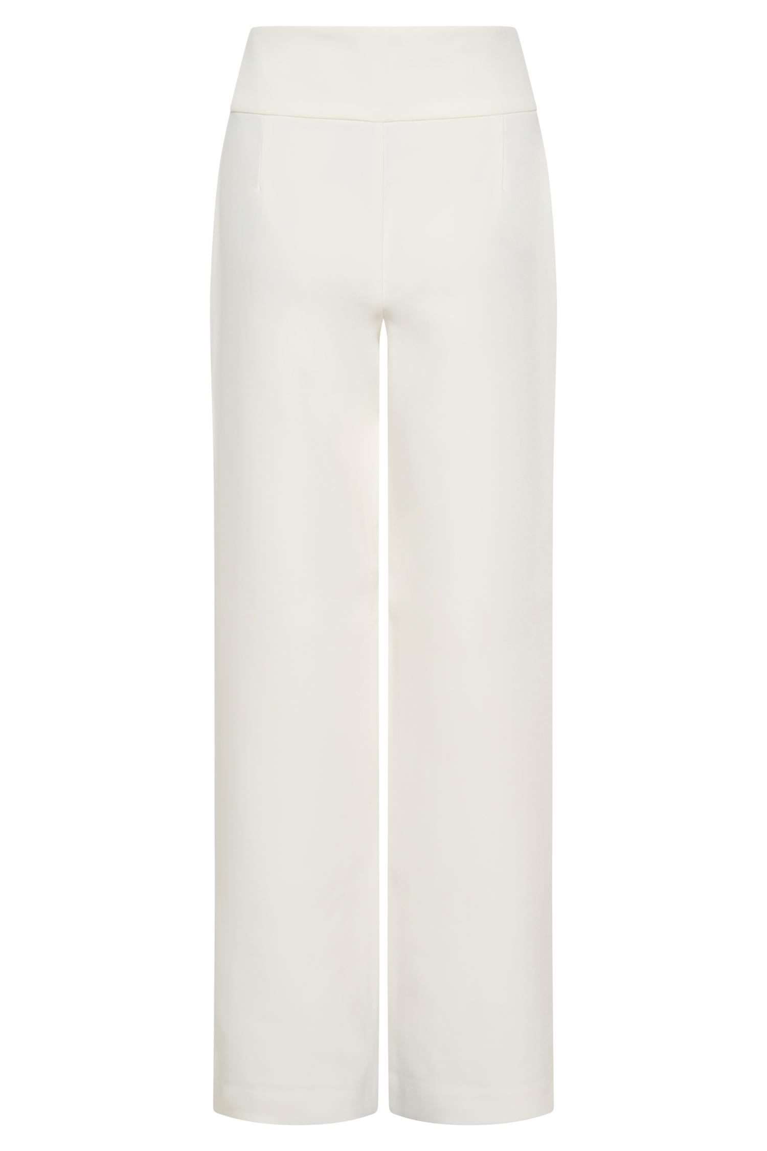 Lindie Straight Leg Suiting Pants - Ivory Product Image