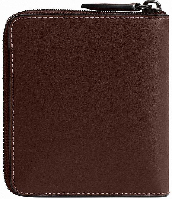 COACH Natural Grain Zip Coin Wallet Product Image