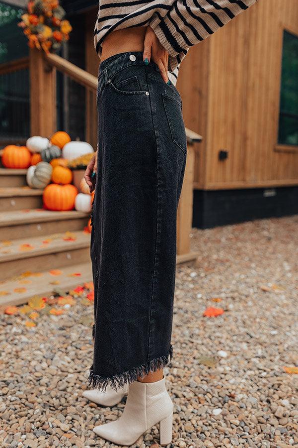 The Ashley Denim Skirt Product Image