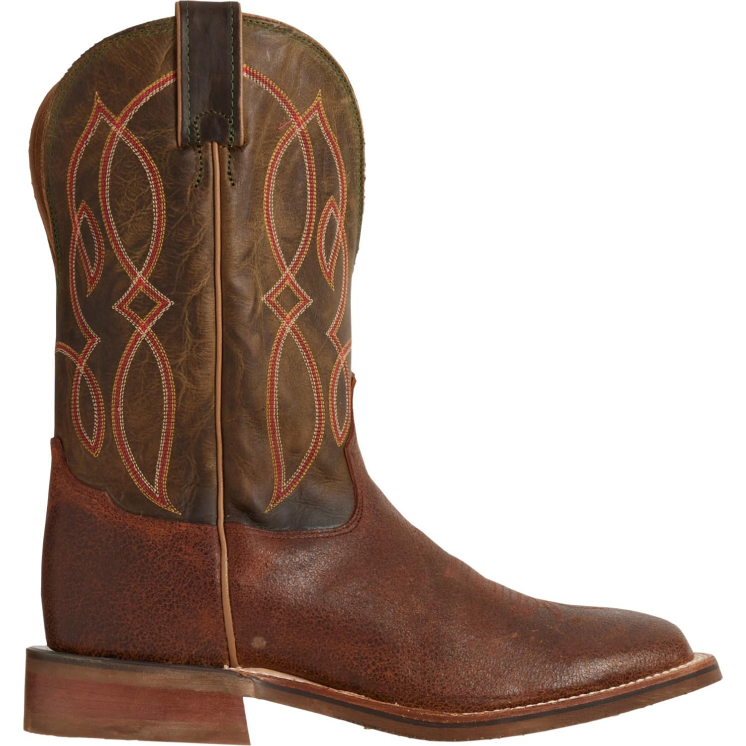 Tony Lama Landgrab 11” Western Boots - Leather, Square Toe (For Men) Product Image