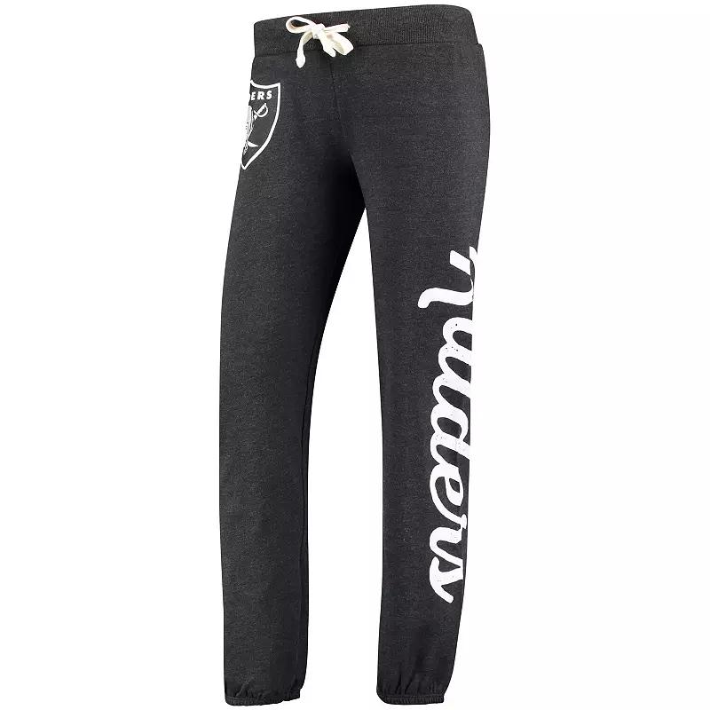 Women's G-III 4Her by Carl Banks Black Oakland Raiders Scrimmage Pants,  Product Image