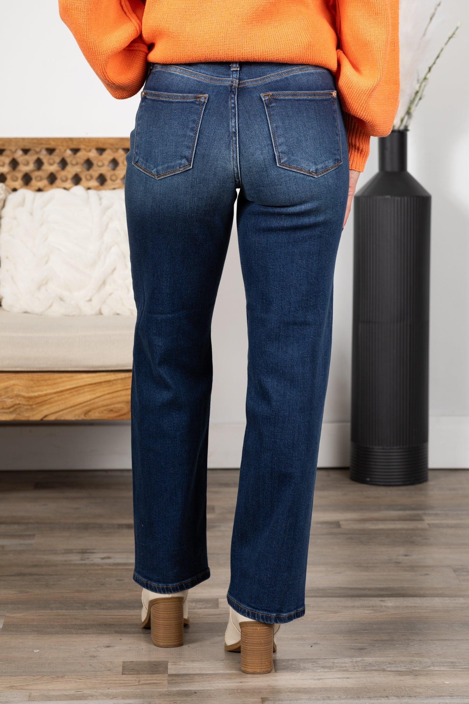 Judy Blue Side Seam Detail Straight Jean Product Image