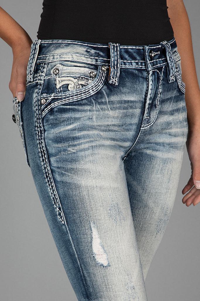 Roselia Bootcut Jeans Product Image