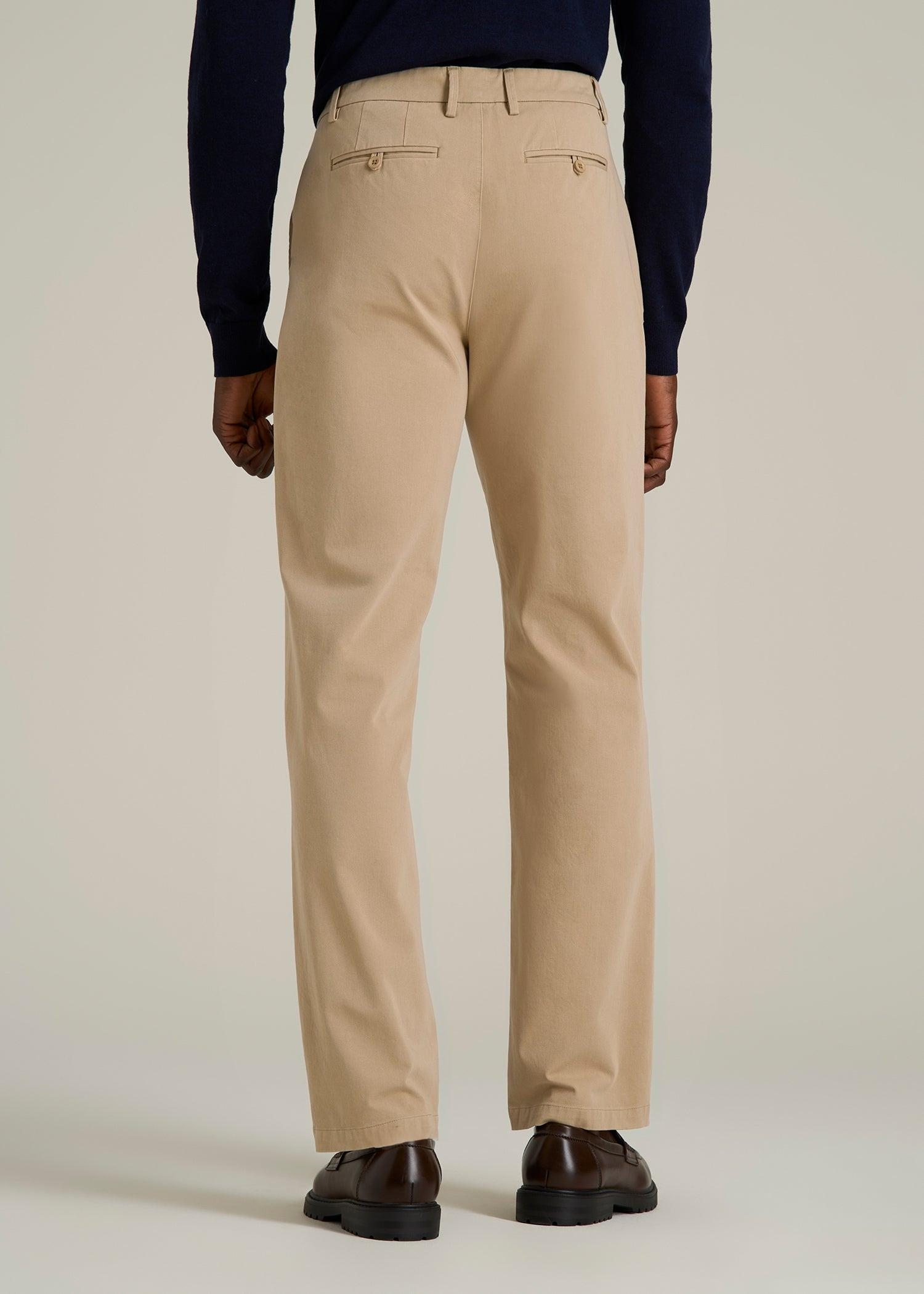 4 Way Stretch Commuter RELAXED Chino Pants for Tall Men in Hazelwood Male Product Image