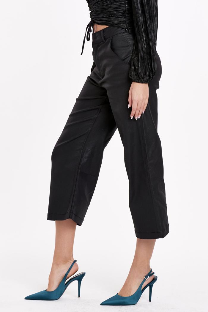 Audrey Coated Crop Pant Product Image