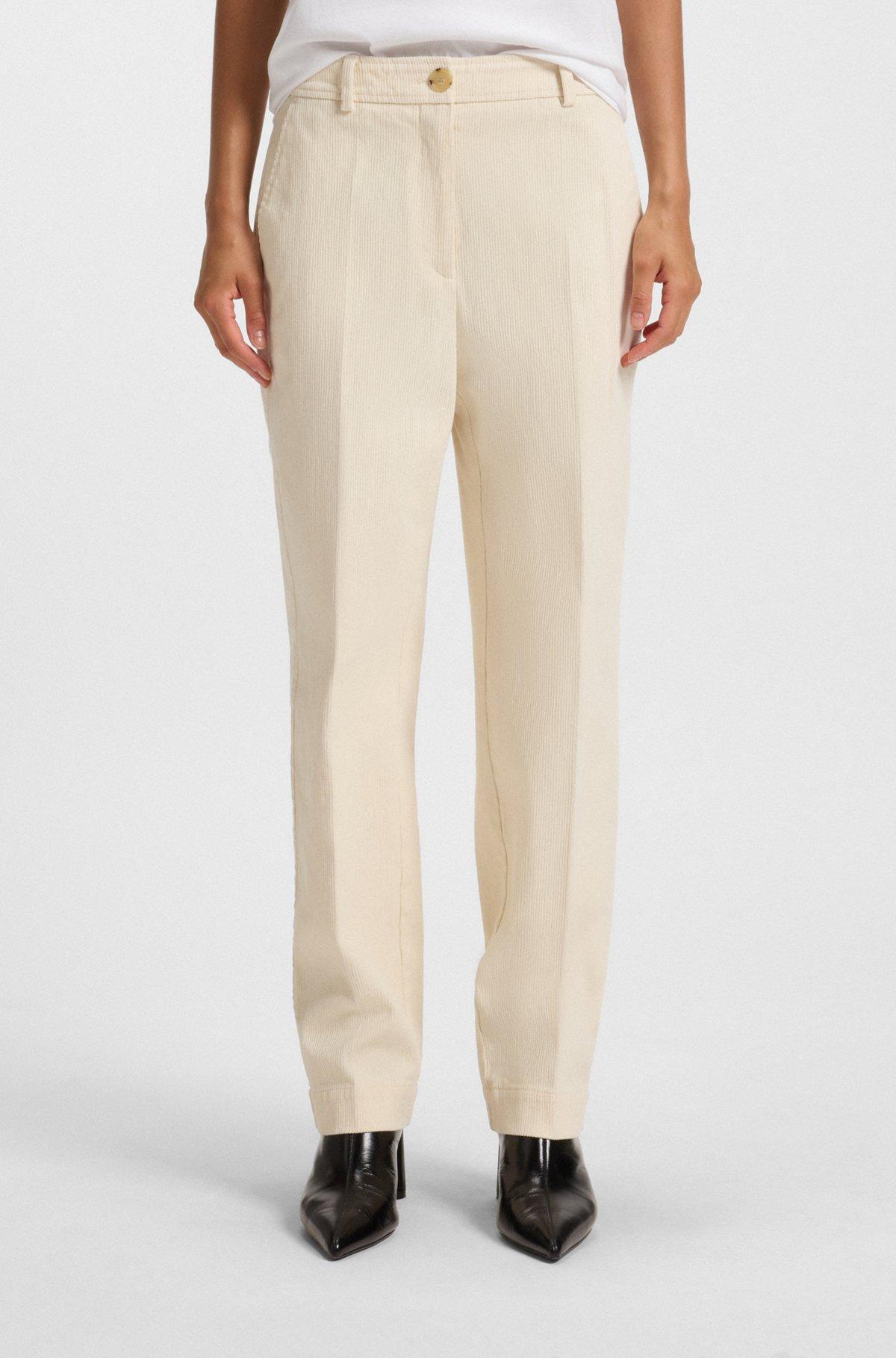Regular-fit trousers in corduroy Product Image