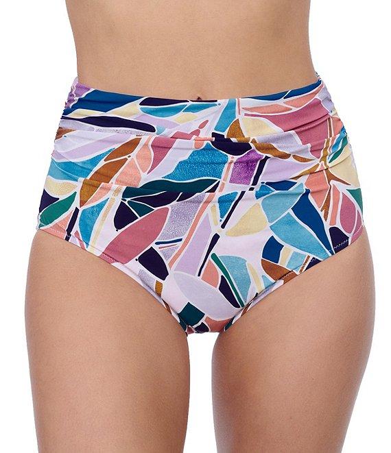 Profile By Gottex Aura Shirred High Waist Swim Bottom Product Image