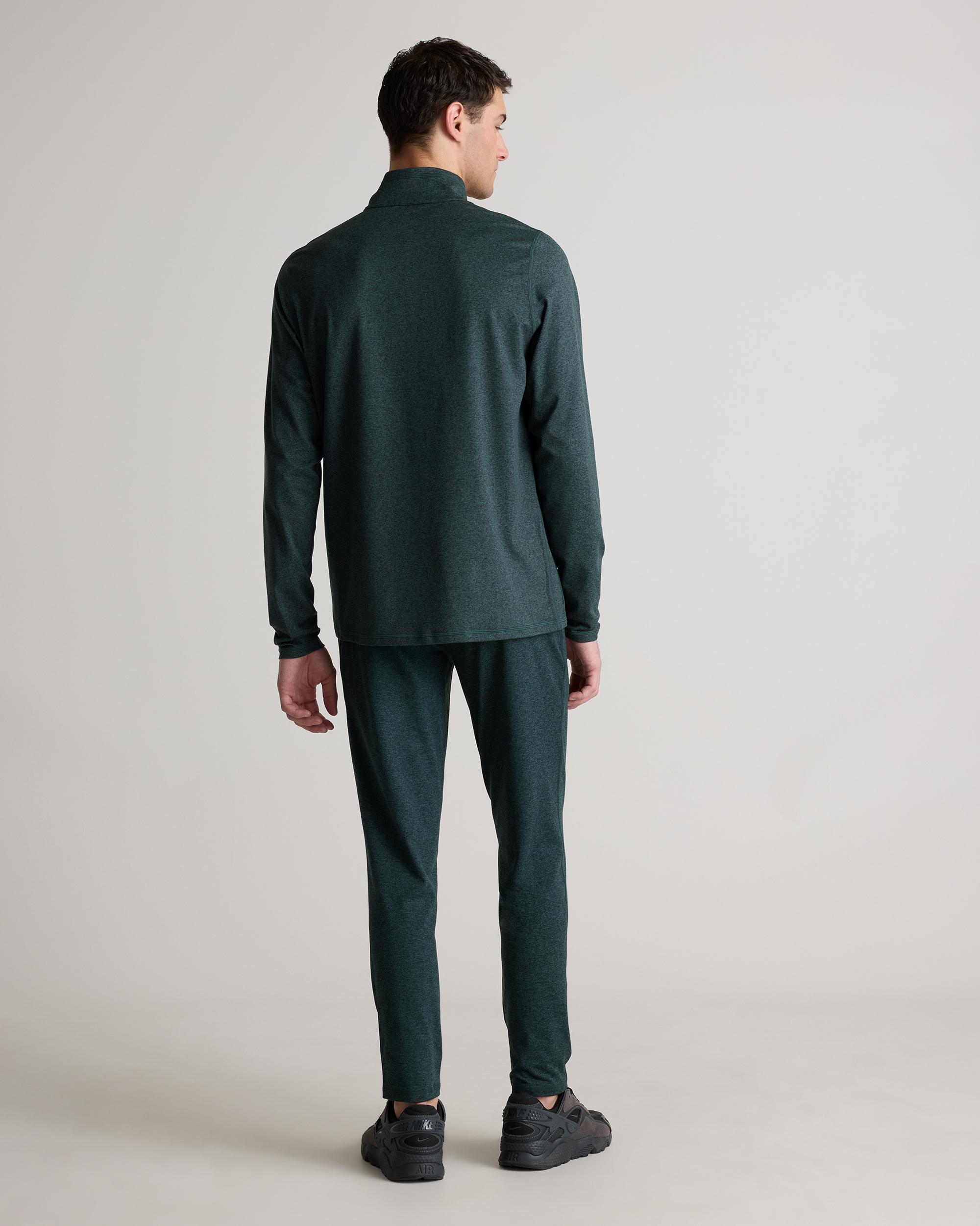 Quince | Men's Flowknit Performance Half-Zip Recycled Polyester Product Image