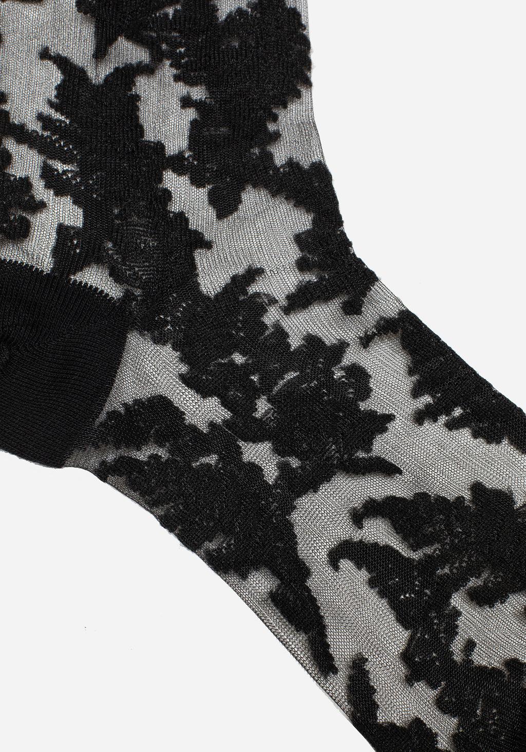 Esoteric Fern Lace Socks Product Image