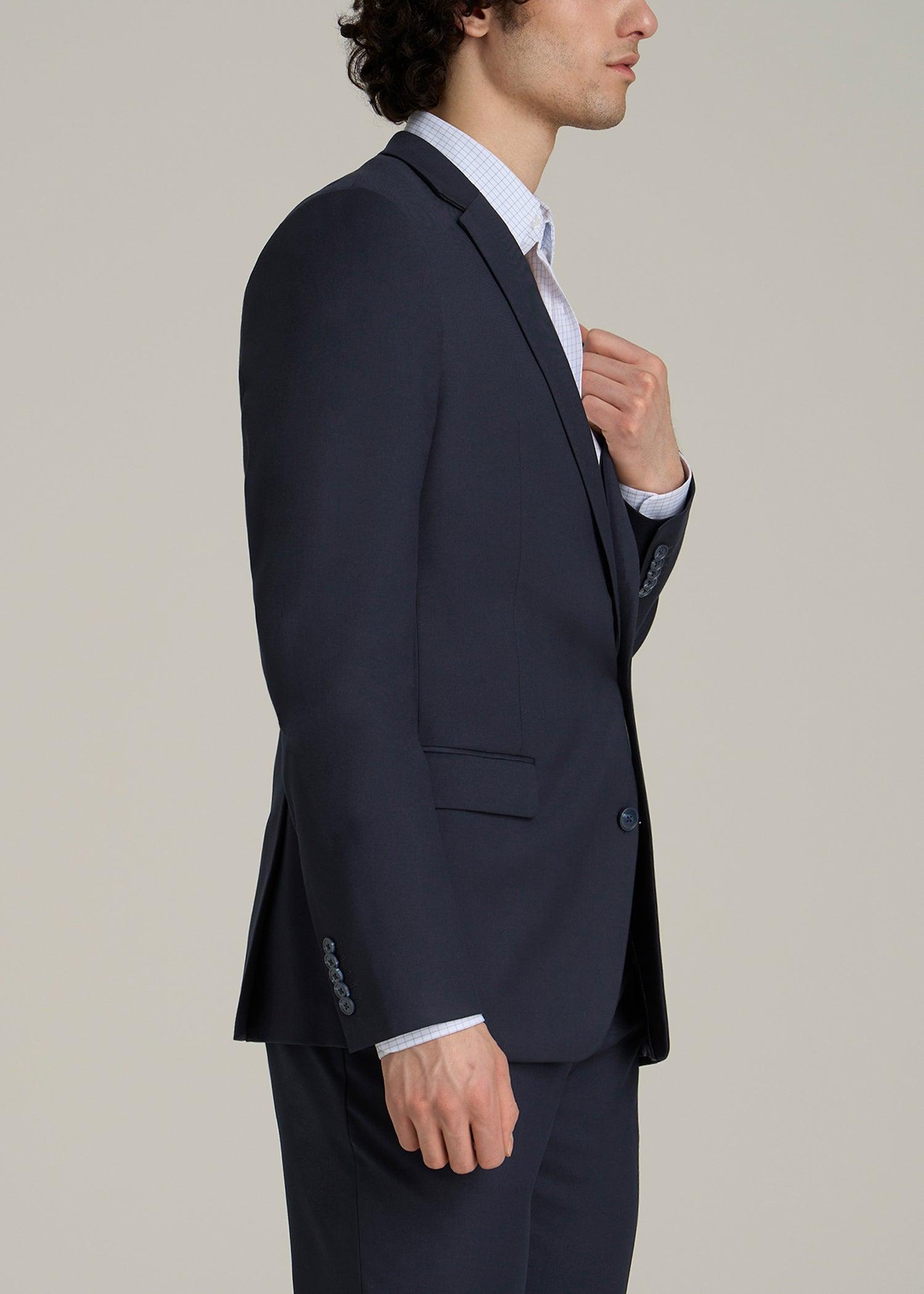 Suit Jacket for Tall Men in True Navy Male Product Image