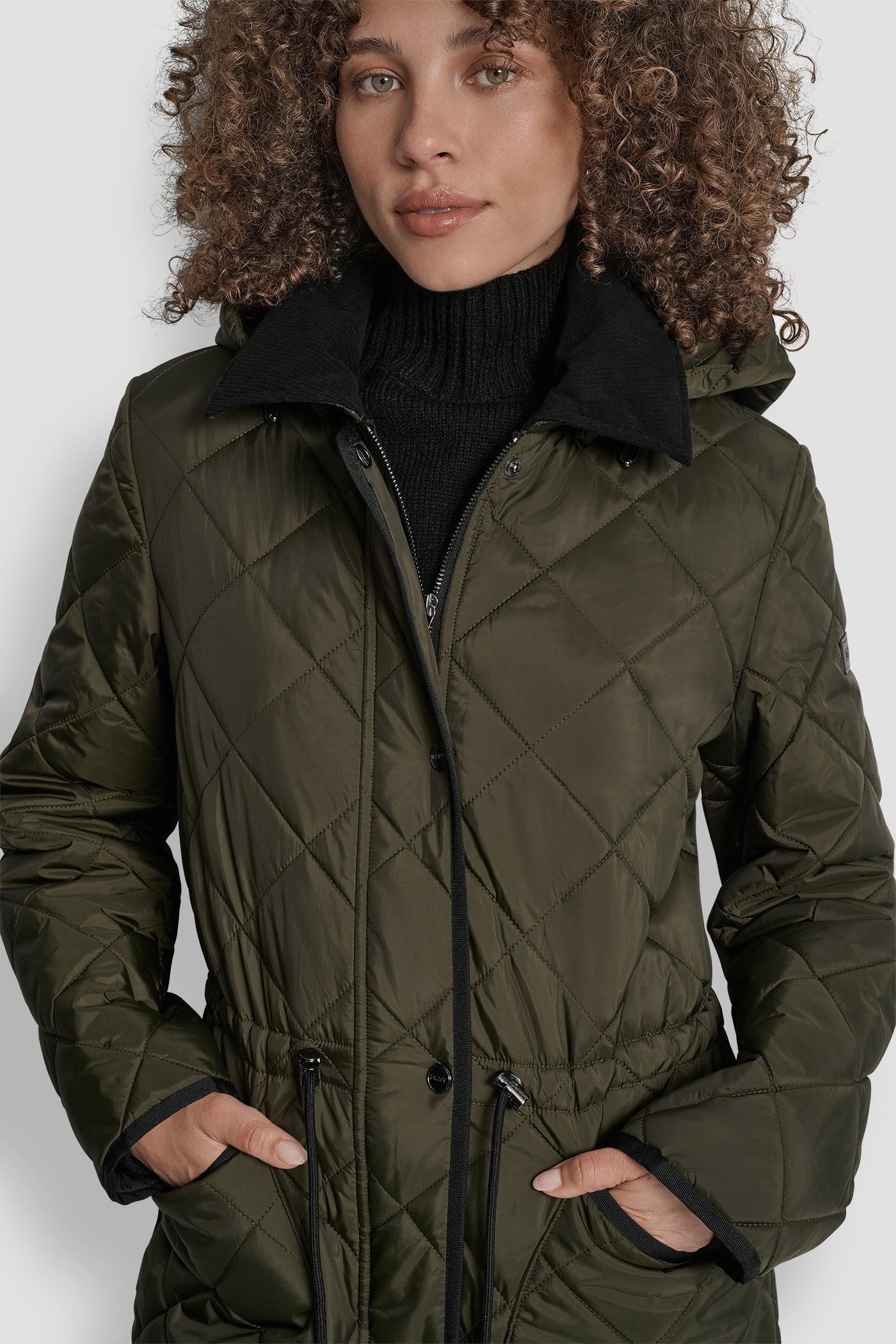 LONG QUILTED COAT Product Image