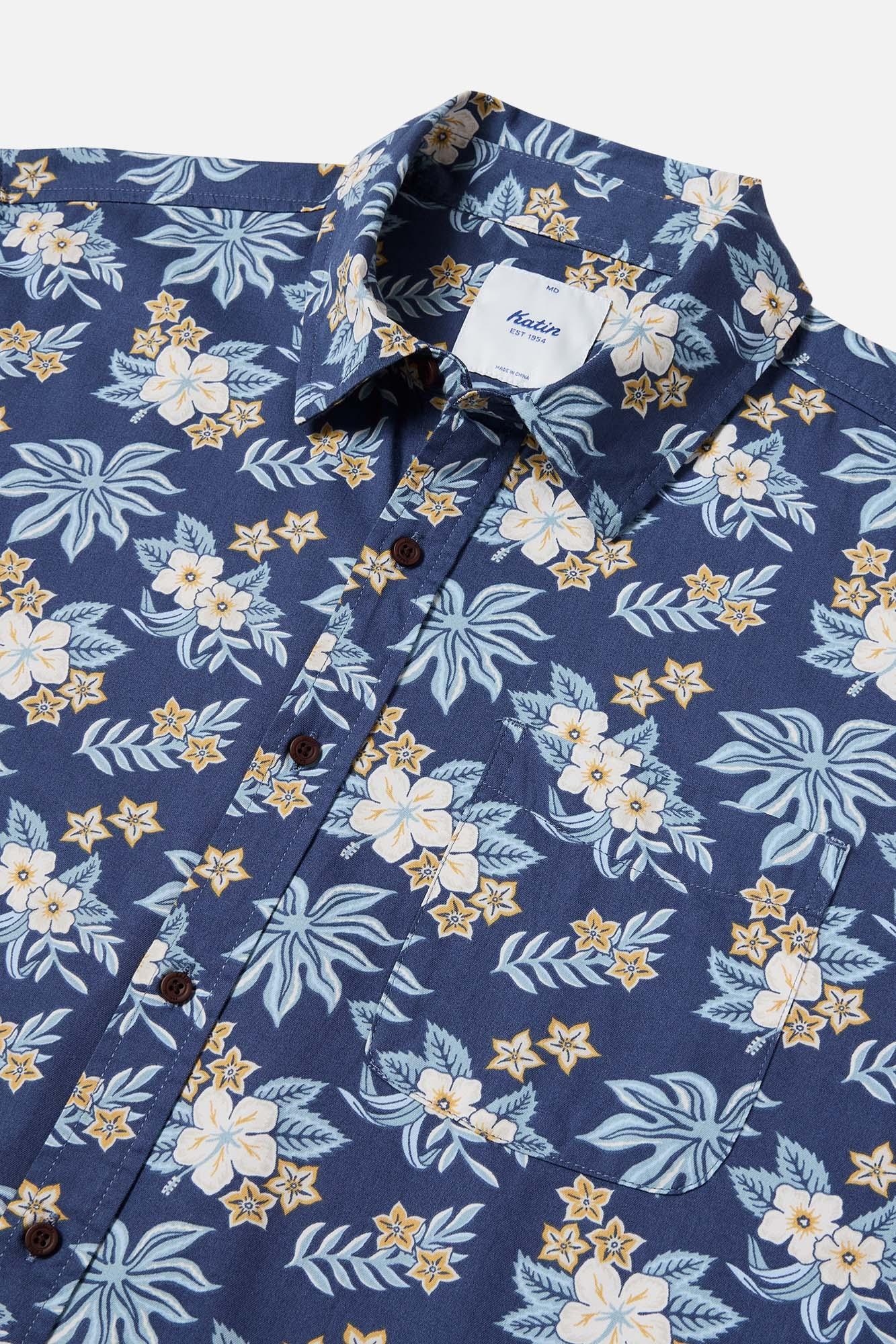 BOYS BENJI SHIRT - WASHED BLUE / S Product Image