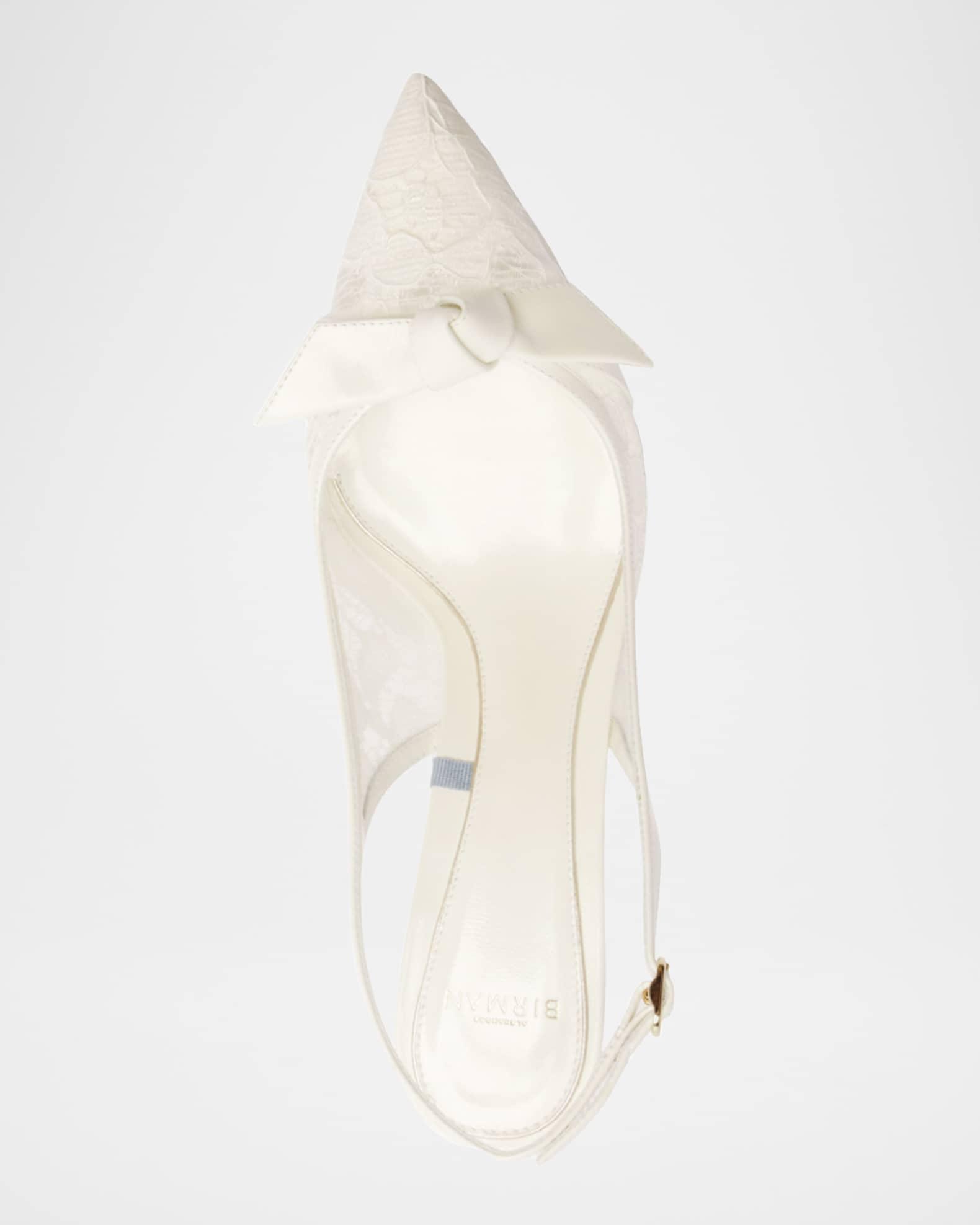 Classic Clarita Lace Slingback Pumps Product Image