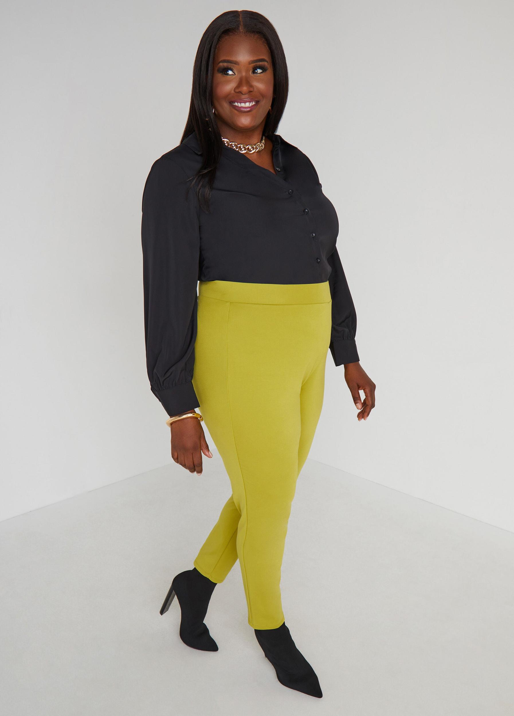 High Waist Ponte Leggings Product Image