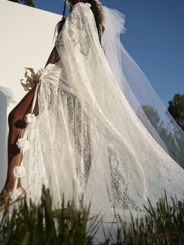 Bellany Gown — White Product Image