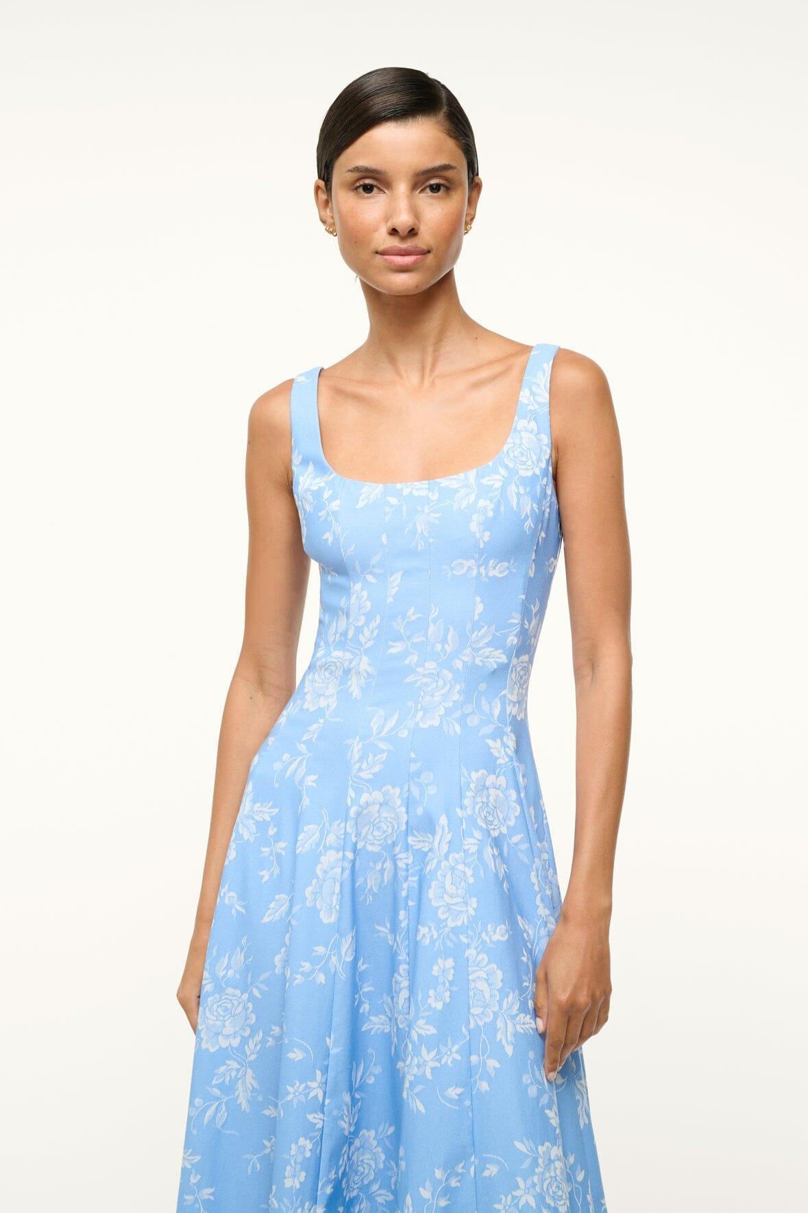 WELLS DRESS | BLUE ROSE Product Image