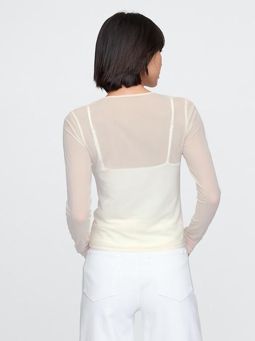 Sheer Mesh Shirt Product Image