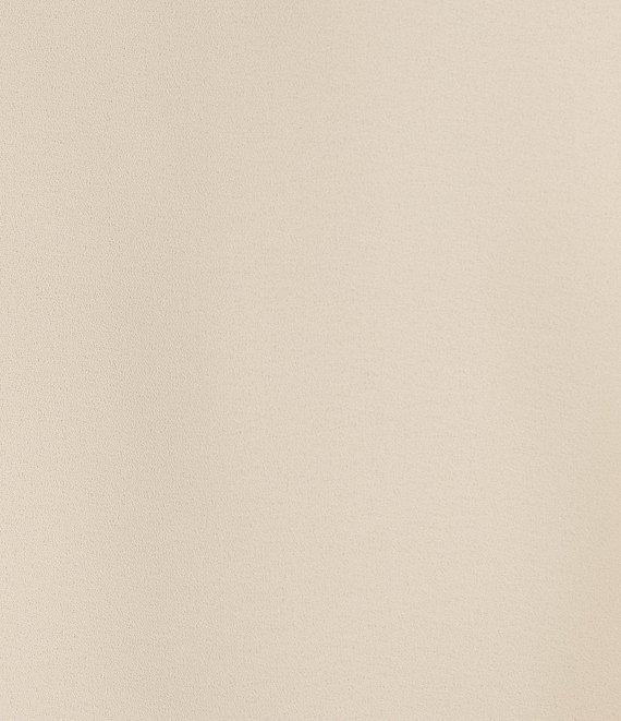 Anne Klein Keyhole Round Neck Long Sleeve Blouse Product Image