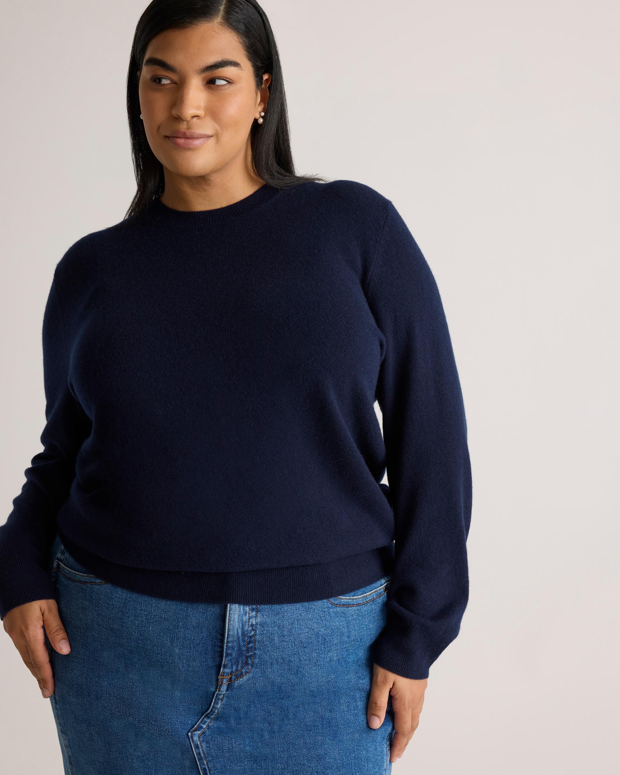 Quince | Women's Mongolian Cashmere Crewneck Sweater Product Image