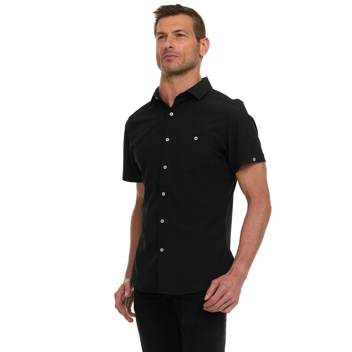 Canada Weather Gear Men’s Short Sleeve Button-Up Dress Shirt Product Image