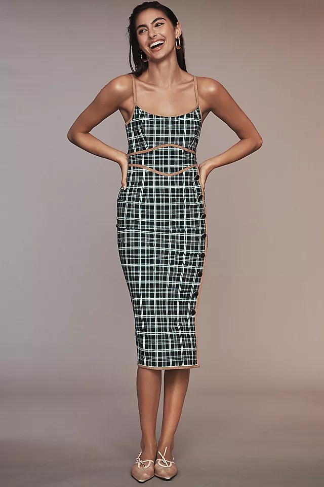 Maeve Sleeveless Scoop-Neck Slim Midi Dress Product Image