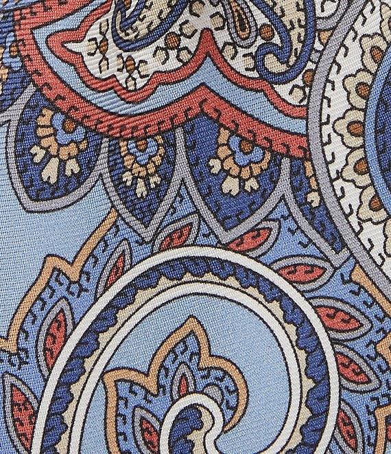 Cremieux Ashby Print Paisley 3 1/8#double; Woven Silk Tie Product Image