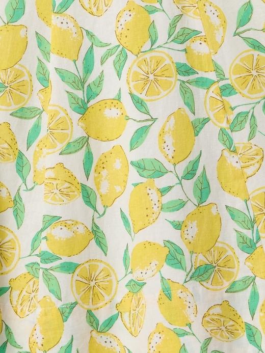 Linen-Blend Mini Dress Product Image